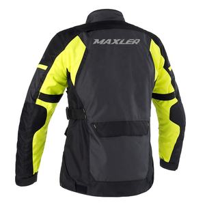 Blouson de moto long professionnel en textile résistant aux intempéries pour homme – Fabricant de blousons de moto longs en textile, marque privée - Product Image 2