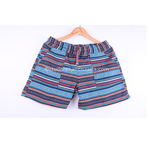 Pantalons courts 100% coton faits à la main au Népal - Product Image 1