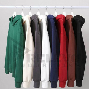 Sweat à capuche streetwear personnalisé pour homme 100 % coton, molleton épais et doux, coupe classique, printemps, écologique, décontracté, usage quotidien - Product Image 3