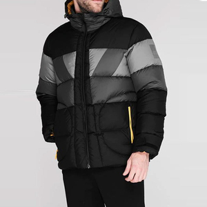 Men's <b>Winter</b> Warm <b>Waterproof</b> High Quality Puffer <b>Jackets</b> Lightweight Packable Stand Collar Canvas Fabric Men's Puffer <b>Jackets</b> - Product Image 2
