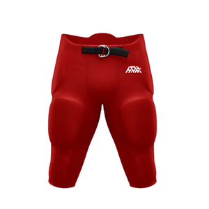 Pantalons de football américain personnalisés pour équipes, vente en gros, imprimés par transfert thermique, respirants, anti-humidité, vêtements d'été unisexes pour adultes - Product Image 1