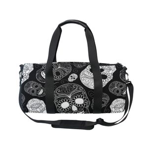 Sac de sport unisexe à motif original, livraison directe, impression à la demande, sac de voyage spacieux, bagage décontracté léger pour homme - Product Image 2