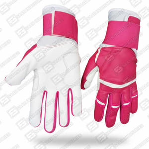 Guantes de Bateo de Béisbol de Cuero Genuino con Puño Largo, para Adultos y Jóvenes, Profesionales, Hombres/Mujeres, Softbol, Hechos a Medida, Ligeros - Product Image 3