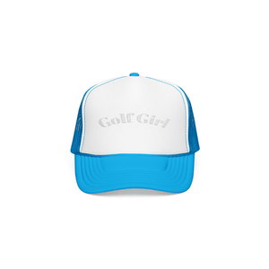 Casquette de baseball unisexe personnalisée à 5 panneaux Casquette de voyageur de sport à profil haut, incurvée, brodée de logo et à dos en maille pour la performance - Product Image 4