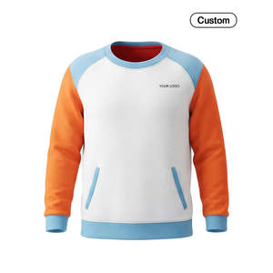 Sudadera Personalizada para Hombre, de Felpa, con Mangas Raglán, Bolsillo, Impresión Serigrafiada, Poliéster/Algodón Ecológico, de Secado Rápido - Product Image 1