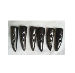 Bouton à bascule en corne de buffle de style religieux, fait main, écologique, design moderne et personnalisé, prix abordable - Product Image 2