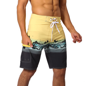 Shorts de sport décontractés pour hommes, respirants, à séchage rapide, en toile et maille, style hip-hop, avec cordon de serrage et taille mi-haute, pour l'été - Product Image 2