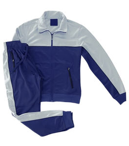 Conjunto Deportivo de Dos Piezas para Hombre, Traje de Entrenamiento de Forro Polar de Poliéster para Gimnasio y Fitness, Traje para Correr - Product Image 4