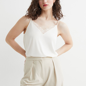 Camisola Básica de Algodón 100% para Mujer, Marca RABUSH SPORTS, Top de Verano con Tirantes Ajustables, Estilo Americano, Sin Costuras, Extraíble - Product Image 5