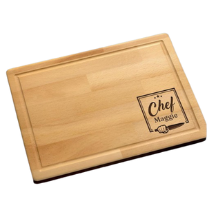 Tabla de Cortar Duradera y Sostenible, Nueva Tabla de Cortar de Madera de Acacia Marrón, Tabla para Servir Queso para el Hogar y la Cocina - Product Image 4