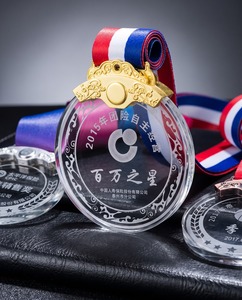 Acrylic Medal Display Holder 3mm Thick Polished Surface Top Seller for Showcasing Awards and Medals - Product Image 6