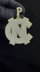 Colgante Hip Hop de Plata 925 de la Mejor Calidad con Moissanita de Corte Brillante, Piedra Resistente a Arañazos de Alta Dureza, Joyería Urbana de Lujo para Hombre - Product Image 4