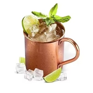 Elegante Taza de Cobre para Moscow Mule, Acabado Liso, para Hotel, Restaurante, Bar - Product Image 4