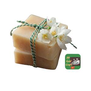 Jabón Artesanal de Hierbas de 10x10cm con Aromas de Lavanda, Rosa y Naranja, Ingredientes Naturales para Aclarar la Piel, Precio al por Mayor Económico - Product Image 4