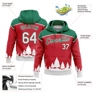 เสื้อฮู้ดกีฬาแบบขายส่ง พร้อมบริการปักและสกรีน รับผลิตแบบ OEM ODM - Product Image 3