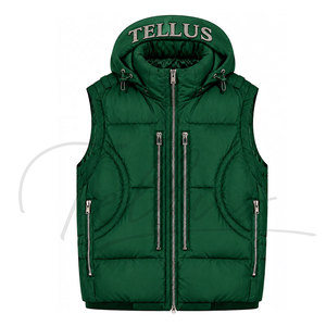 New Style Custom logo Winter Puffer <b>Vest</b> Hot Sale Custom High Quality Cold Proof Puffer <b>Vest</b> <b>Men</b> <b>Vests</b> OEM Serviced - Product Image 1