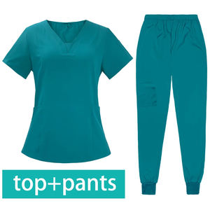 Conjuntos de Uniformes Médicos Impermeables de Alta Calidad al por Mayor, Tela de Rayón, Producción de Uniformes para Hospitales, Doctores, Enfermeras y Clínicas - Product Image 2