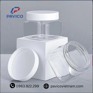 PET <b>Plastic</b> Cosmetic Packaging <b>Jar</b> Direct Manufacturer Custom Logo Printed Container OEM ODM Supply - Product Image 3