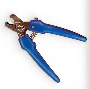 Small <b>Animal</b> Nail Cutter Stainless Steel Veterinary Surgical Instrument with Comfortable <b>Plastic</b> Mold Handle - Product Image 1