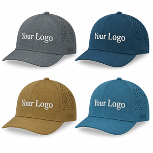Gorra de Béisbol Personalizable de Poliéster con Logotipo Personalizado, Gorra Deportiva Perforada Unisex con Visera Curva, Gorra para Exteriores al por Mayor - Product Image 1