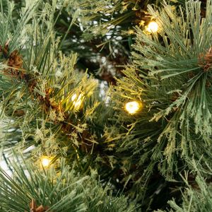 Albero di Natale in Vaso con Aghi di Pino Preilluminato, 1,2 Metri - Product Image 4