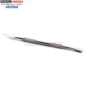 Empujador de Cutículas Profesional de Acero Inoxidable, Herramienta de Cuidado de Uñas de Doble Punta, Empujador de Cutículas para Manicura, Calibrador de Piel Recto - Product Image 3