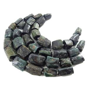 Collar de Peridoto Verde Claro Aamna Gems para Mujer, Cuentas de Piedra Natural en Bruto, Cristal Perforado, Suministros para Fabricación de Joyería Curativa, Cuadrado - Product Image 2