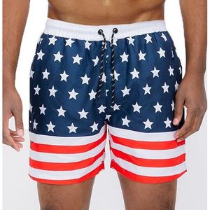 Costume da bagno da uomo con bandiera americana - Product Image 1