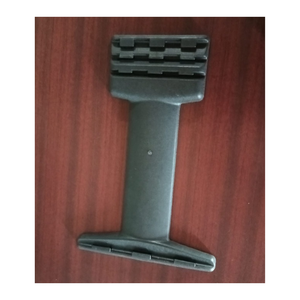 Support lombaire en PP noir en forme de T, réglable, portable, pour la relaxation quotidienne et la rééducation - Product Image 1