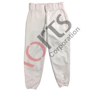 Pantalones de Béisbol Personalizados de Alta Calidad para Adultos, 100% Poliéster, Cierre de Botones, Ropa Cómoda para Equipos, Venta al Por Mayor, Último Modelo con Nombre y Logotipo Personalizados - Product Image 1