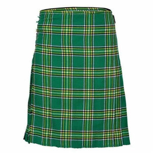 Kilt tartán personalizado para hombre, kilt escocés de las Tierras Altas de lana acrílica premium con correas de cuero - Product Image 2