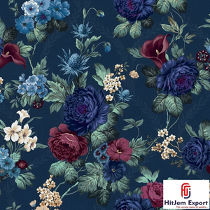 Tela de Poliéster Estampada Digital Personalizada, Material Suave para Prendas de Moda, Vestidos y Textiles para el Hogar - Product Image 3