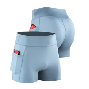 Bulk Nylon Spandex Plus Size Shapewear Sports <b>Shorts</b> <b>Men</b> Running Training Fitness 3/4 Pants Gym <b>Compression</b> <b>Shorts</b> - Product Image 6