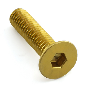 Premium Grade Zinc Plated Brass Metric Countersunk (CSK) Machine <b>Screws</b> for Electrical Mechanical General Engineering Use - Product Image 1