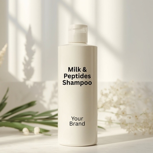 Crème végétalienne au lait de coco et aux peptides pour cheveux secs et abîmés, réparation nourrissante avec services OEM/ODM - Product Image 1