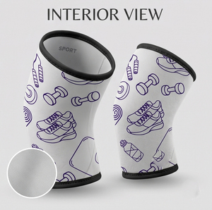 Genouillères en néoprène robustes 10 mm / 13 mm pour entraînement de musculation et haltérophilie, protection professionnelle unisexe - Product Image 3