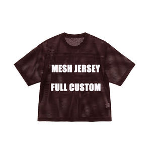 Maillot de football en mesh personnalisé en gros, produit tendance, sublimé, design unisexe, prix de gros - Product Image 5