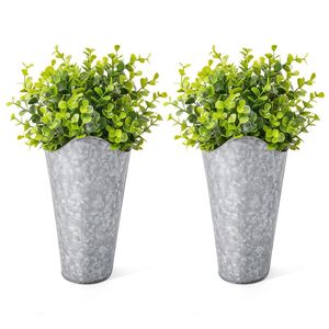 Jarrón de jardín blanco decorativo estilo rústico para una tranquilidad interior encantadora - Product Image 5