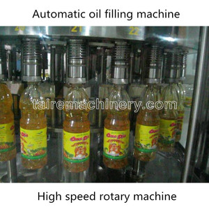 Taire tự động chai nhựa Máy chiết rót dầu ăn được dây chuyền sản xuất dầu hướng dương thiết bị đóng chai dầu ô liu - Product Image 4