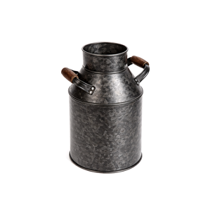 Vase rustique galvanisé Headway de 9,75 po de hauteur, style ferme, pour arrangements floraux, mariages, spas et compositions florales - Product Image 1