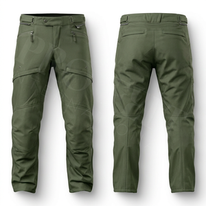 Customized Printed Own Logo Design Motorcycle Riding Pants Slim Fit Biker Pants Durable Protective Riding Trousers Outdoor Wear - Product Image 3