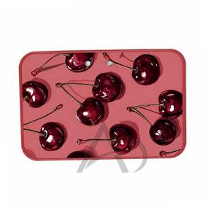 Soporte de Pestañas Acrílico Personalizado con Diseño de Cerezas, Estético Rosa, Servicio OEM, Instrumento de Belleza - Product Image 2