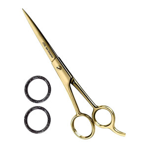 Ciseaux de coiffure professionnels en gros, ciseaux de barbier personnalisés en acier inoxydable, ciseaux de beauté et de soins personnels sur mesure - Product Image 1