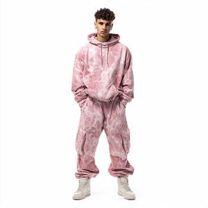 Men <b>Jogger</b> Sublimation Tracksuits Winter Street Zipper Sublimation Hoodie <b>Jogger</b> Print Sweatpants Set OEM Sublimation Tracksuit - Product Image 5