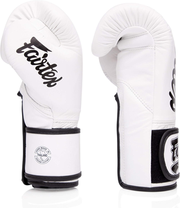 ถุงมือชกมวย MMA หนังแท้ Fairtex Glory ระดับมืออาชีพ ผลิตตามสั่ง ปรับแต่งได้ พร้อมที่จับมือแบบเต็มนิ้ว ปรับขนาดได้ ใช้ได้ทั้งชายและหญิง - Product Image 4