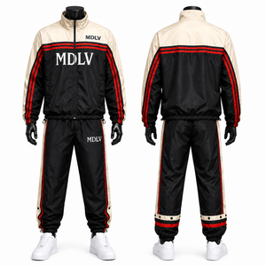 Conjunto Deportivo Impermeable y Cortavientos Personalizado Premium, 100% Poliéster, para Hombre y Mujer, Corte Holgado, para Invierno, OEM - Product Image 1