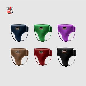 OMIKA INTERNATIONAL Protège-entrejambe de boxe professionnel unisexe - Protection en cuir résistant aux chocs pour MMA, mousse haute densité, logo personnalisé - Product Image 5