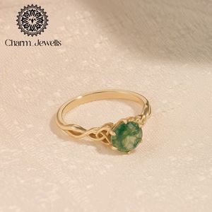 แหวนหมั้นผู้หญิง Charm_Jewells วินเทจ เงินแท้ ประดับเพชรโมอิสซาไนต์ทรงคุชชั่น ตัวเรือนลายพืชแบบหนามเตย ได้รับการรับรองจาก IGI - Product Image 1