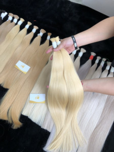 Bulk Trading in Bulk Hair <b>Russian</b> 100% Human Vietnamese Hair Raw Virgin Hair High Quality - Product Image 4