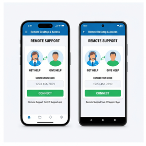 Application de bureau à distance RoyalCraft – Accédez à distance à votre PC, partagez l'écran, transférez des fichiers et contrôlez de manière sécurisée les appareils iOS/Android - Product Image 3